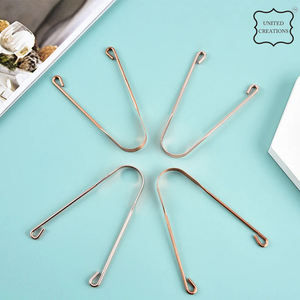 Nettoyage de la bouche en métal Brosse de nettoyage de la langue buccale Outils de soins d'hygiène buccale Grattoir à langue en cuivre en acier inoxydable pour adulte - Product Image 5