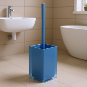 Gedy RA33 86 Soporte para escobilla de inodoro independiente color celeste 9.8x9.8x37.5cm Soporte para escobilla de inodoro independiente (9.8x9.8x37.5cm) - Product Image 3