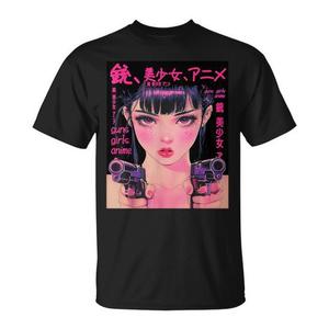 T-shirt promozionale con grafica Anime Waifu - Product Image 1