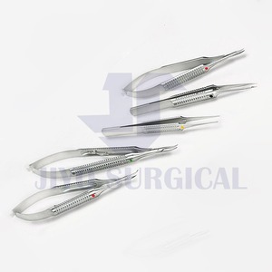Juego de Cirugía de mano básica de Metal de alta calidad 100% de instrumento quirúrgico de microcirugía de la mejor calidad 9 piezas OEM personalizado - Product Image 2