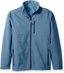 Veste Softshell Homme Personnalisée Qualité Premium 2026 – Coupe-Vent, Imperméable, Broderie, Col Montant Zippé – Tenue Décontractée Hiver - Product Image 1