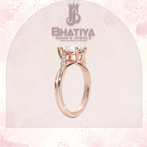 Élégante bague en diamant certifiée IGI faite à la main, parfaite pour l'anniversaire de fiançailles et la collection de bijoux fins de qualité supérieure. - Product Image 4