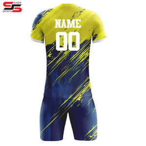 Vente en gros de maillots de football de qualité Kits d'uniformes personnalisés Dernier modèle personnalisé Maillot de football Uniforme de football - Product Image 4