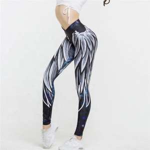 Leggings de sport de yoga imprimés sur mesure pantalon de fitness taille haute pour filles collants d'entraînement leggings de sport de grande taille - Product Image 4