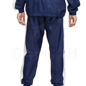 Ensemble survêtement pour homme en tissu respirant d'hiver, deux pièces, coupe-vent, pantalon, avec options de couleurs personnalisées - Product Image 6