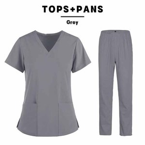 2023 sur mesure Jersey matériel hôpital infirmière Scrubs ensembles pas cher prix nouveaux uniformes médicaux personnalisés OEM vente en gros numéro de modèle - Product Image 5
