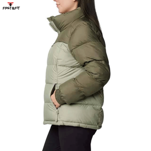 Nueva Chaqueta de Invierno Ligera, Hecha a Medida, Larga, de Algodón Sólido, Transpirable, Impermeable, Cortavientos, con Cuello Alto y Cremallera Completa, para Otoño - Product Image 3
