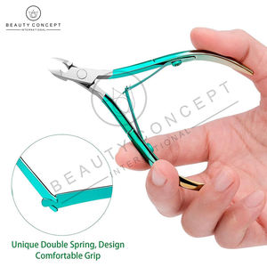 Pince à ongles à cuticules de haute qualité en acier écologique couleur de contraste différente meilleurs outils à ongles en gros pour l'utilisation des doigts - Product Image 6