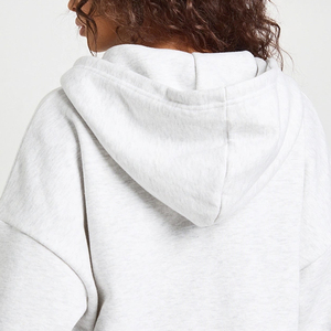 Sweat-shirt pour femme à épaules tombantes, confortable, pour les commandes en gros, avec un design doux et confortable pour l'hiver, avec un logo personnalisé, pas cher - Product Image 5