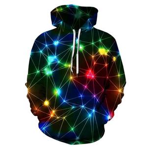 Otoño Invierno hombres Sudadera con capucha Hip Hop diseño sólido estampado Patrón nuevo cuello con capucha Casual pulóver sudadera gran oferta sublimación - Product Image 1