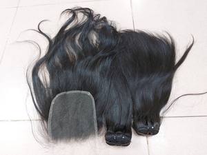 Extensions de cheveux humains bruts vierges vietnamiens 100% pour femmes pour Swiss HD Lace Natural Straight Tailles 16 pouces et plus (5x5 6x6 7x7) - Product Image 5