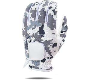 Guantes de golf para hombre con logotipo personalizado de alta calidad, piel auténtica transpirable, ideal para sublimación deportiva - Product Image 3