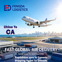 Agent de fret aérien, services de transport et d'expédition vers l'aéroport international de Vancouver au Canada, suivi complet des envois