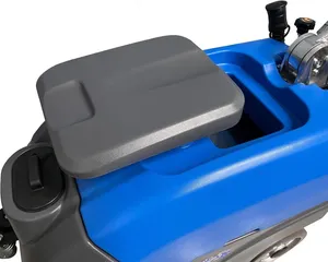 Best Selling Factory <b>Sealed</b> 15"<b>Brush</b> Floor Cleaning Machine 8 Gal Foldable and Portable Scrubber Ready To Ship - Product Image 2