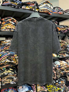 OEM Logo personnalisé Chemises pour hommes en coton de haute qualité Vêtements de ville graphiques personnalisés grande taille T-shirts pour hommes imprimés T-shirt oversiz unisexe pour hommes - Product Image 5