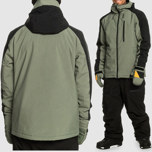 แจ็คเก็ตสโนว์บอร์ดแบบซิปเคลือบกันน้ำกันลม ออกแบบเองได้ สำหรับขายส่ง เป็นมิตรกับสิ่งแวดล้อม - Product Image 4