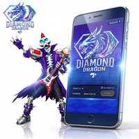 Perangkat Lunak Game Ikan Berbasis Koin Diamond Dragon IGame USA Online dengan Kompatibilitas Android/iOS/Web