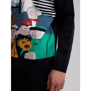 สเวตเชิ้ตวินเทจสำหรับผู้ชายสเวตเชิ้ตวินเทจแบบทนทานเสื้อสเวตเชิ้ตแบบธรรมดาระบายอากาศได้ดี - Product Image 5