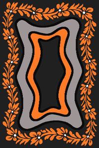 Alfombra Turca de Poliéster Shaggy Adiva, Tejida en Jacquard, Hecha a Máquina, de Pelo Alto, Reversible, con Respaldo Acolchado de Yute, para Sala de Estar - Product Image 3