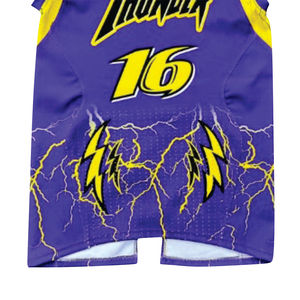 High Graphic Thunder Lightning American Football Jersey - Fully Sublimated American Football Jersey - Product Image 5