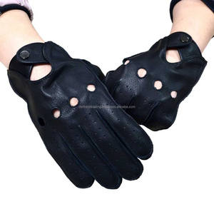 Guantes de conducción de cuero unisex de alta calidad 2025 a bajo precio al por mayor - Product Image 6