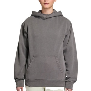 Sudaderas con capucha de lana de poliéster de algodón de calidad superior OEM invierno mujeres de gran tamaño OEM a granel manga larga impreso sudaderas con capucha de gran tamaño - Product Image 1
