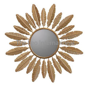 กระจกติดผนังเหล็กดีไซน์ใหม่ล่าสุด กระจกทำมือสำหรับตกแต่งผนัง รูปทรงสี่เหลี่ยมผืนผ้า - Product Image 3