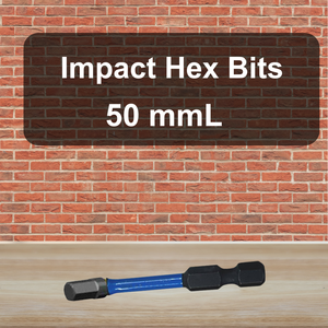 Color-sleeve Impact Hex Bits 1/4" 50mmL Industrial & DIY Grade OEM/ODM ITA <b>Tools</b> Made in Taiwan - Product Image 2