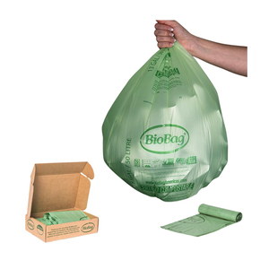 Sacs à déchets alimentaires compostables BioBag de qualité supérieure, approvisionnement en gros, doublures de cuisine biodégradables, qualité export, vente en gros - Product Image 1
