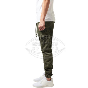 Men Casual Street <b>Joggers</b> with Nonwoven Cotton Canvas Fabric Windproof <b>Lightweight</b> for Running Gym & Daily Use - Product Image 3