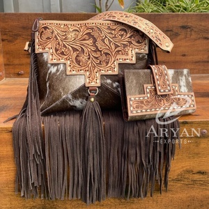 ชุดผู้หญิงแฟชั่นกระเป๋าคลัทช์หนังสะพายข้างเป็นหนังวัวเครื่องมือสำหรับ2025 - Product Image 1