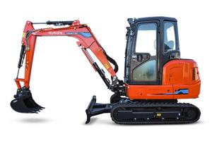 Utilisé pour l'excavatrice sur chenilles compacte KX033-4 avec moteur et PLC, origine Canada, machinerie pour rapport inclus - Product Image 4