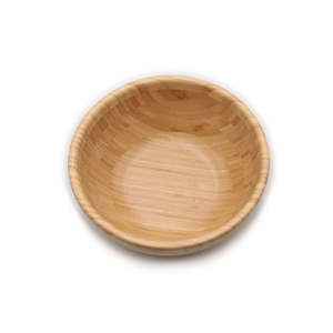 Premium Bamboo & Acacia Wood <b>Large</b> Salad Serving Bowl 100% Handmade Eco-Friendly Dishwasher <b>Safe</b> for Home & Restaurant Use - Product Image 6