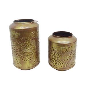 Premium Vintage métal chandelier décoration de la maison à la main bougeoir chandelier décor Miniature décor à la maison Art cadeaux utilisation - Product Image 1