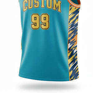 Camiseta de Baloncesto Personalizada para Hombre, Sublimación Personalizada con Gráficos y Números del Equipo, Ligera y de Secado Rápido - Product Image 5