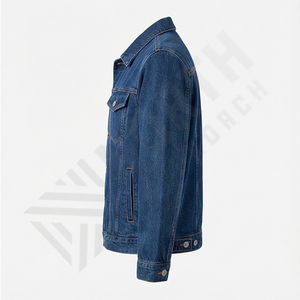 Chaqueta Vaquera de Algodón 100% de Diseño Superior para Hombre, Ajuste Delgado de Alto Rendimiento, Estilo Casual Unisex, Ropa de Calle de Alta Calidad - Product Image 3
