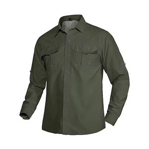 Chemise en jean pour homme, chemise à manches longues légère, chemise en jean pour homme, chemise de travail classique, haut de rue - Product Image 1