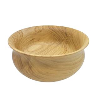 Bols à salade en bois pur fini naturel à prix compétitif bol de service à vaisselle jetable hôtels bols de qualité durable - Product Image 1