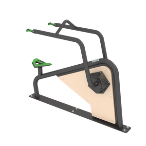 อุปกรณ์ออกกำลังกายกลางแจ้งทำจากเหล็กทนทานพร้อมอุปกรณ์ออกกำลังกายไหล่ - Product Image 1