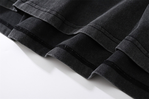 Wholesaler Custom Acid Wash Printing LOGO Graphic Crew Neck <b>Men</b> Streetwear <b>Heavyweight</b> Vintage Oversized <b>T</b> <b>Shirts</b> - Product Image 4