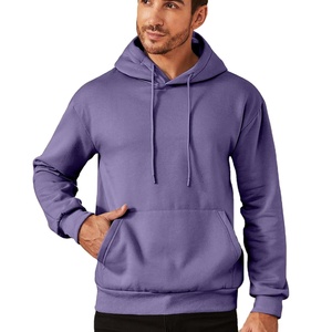 Sweat-shirt à capuche pour homme en coton épais surdimensionné, anti-rétrécissement, avec logo personnalisé de haute qualité, OEM ODM - Product Image 2