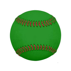 Softbol de práctica deportiva impreso con logotipo personalizado, tamaño y peso oficiales, pelota de entrenamiento de softbol para práctica de juegos - Product Image 2