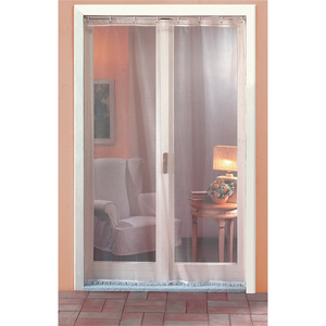 Rideau de protection avec crochets et anneaux 'moschito' Beige - Product Image 1