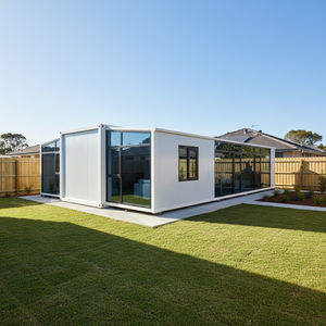 Prix fabricant – <span class=keywords><strong>Studio</strong></span> préfabriqué pour jardin, maison conteneur 5 pièces, maison mobile compacte pour l'hiver rigide (Allemagne) - Product Image 1