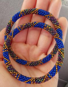 กำไลข้อมือลูกปัดสีพาสเทลสำหรับผู้หญิงงานฝีมือ MD - Product Image 3