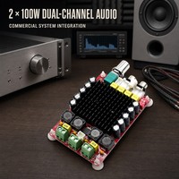 TDA7498 14-34V D Sınıfı 2x100W Stereo Amplifikatör Kartı Ev Sinema Ses Sistemi Toptan OEM Hoparlör Üreticisi Montajcı
