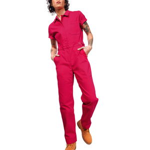 Overoles duraderos para mujer con opciones de logotipo personalizado a medida para la seguridad industrial y la funcionalidad de ropa de trabajo diaria - Product Image 1