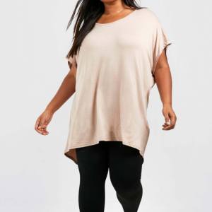 Camisetas de Mujer al por Mayor, Ajustadas, de Alta Calidad, Transpirables, de Secado Rápido, de Poliéster/Algodón, Ropa Deportiva Informal para Mujer, Top Urbano - Product Image 1