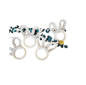 Servilletero de macramé de diseño atractivo Diseño fantástico Precio barato más exigente Servilletero de alto acabado Nuevo diseño - Product Image 2