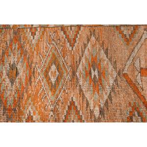 Alfombra Turca Vintage de 2.5x11.8 pies (76x361 cm), Alfombra Oriental Naranja - Product Image 4